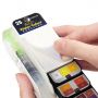 Superior 18color Solid Watercolor Paints Pigment With Water Brush Gift Pen Pocket Travel Fan Shape Solid Watercolor Paint