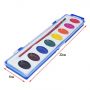 8 Vibrant Colors Washable Paint Semi-moist Watercolor Set For Kids and students