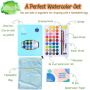 36colors Soild Watercolor Paint Set Iron Box Painting For Students Artist Drawing Art Portable Water Color