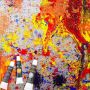 Professional Art Supplies Acrylic Colors Set Painting Wall Drawing Paint 12ml Non-Toxic Aluminum Tube Acrylic Paint Art Set