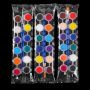 12colors Watercolor Paint+2pcs Paint Brush Set 3ml Mini Acrylic Paint Pots Factory Custom