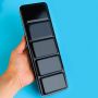 24 Colors Student Painting Pigment Fountain Pen Solid Watercolor Iron Box Set Wholesale