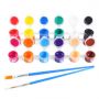 12colors Watercolor Paint+2pcs Paint Brush Set 3ml Mini Acrylic Paint Pots Factory Custom