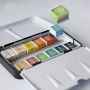 Superior 12/24/36/48 Colors Watercolor Cakes Drawing Painting Solid Water Colour Set Iron Box Set For Students Outdoor
