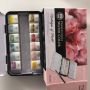 Student art special supplies 12/24/48 color solid watercolor metal box oil paint set