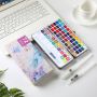 Hot Sales Hand Painted Painting 90Color Watercolor Paint Set With Paint Brush For Watercolor Art