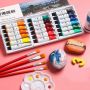 12colors 12ml Acrylic Paint Set Students Painting Beginner Wholesale Art Supplies