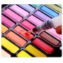 Beginners Can Easily Carry Art Supplies 12 18 Colors 24 Colors Solid Watercolor Paint Set