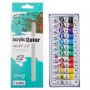 12colors 6ml/12ml Acrylic Paint Set Hot Sale Cheap Price High Quality For Artist Drawing Painting Art Supplies