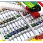 fine quality 24 colours acrylic colour set