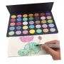 Professional solid powder Pigment Rich Pearl Metallic Watercolor Paint For Artist Painting