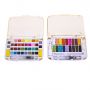 Professional 18/36 bright colors water colour paint set watercolor block