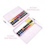 OEM Brand Student Kid Art Supply Portable Paint Set Watercolor Half Pan