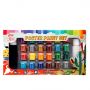 26 Colors Mini Tube Packing Washable Fluorescent Poster Color Paint Set For Kids Adults
