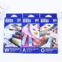 brush set acrylic colour paint painting 12ml