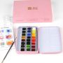 OEM Brand Student Kid Art Supply Portable Paint Set Watercolor Half Pan