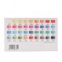Kids Professional Portable 12 18 24 36 Bright Colors Non-toxic Removable Palette Solid Water Color Paint Set With Brush