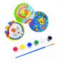 Liquid Acrylic Paint Wholesale Non Toxic Cheap Mini 3ml Strip Pot Kids Acrylic Color Paint