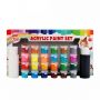 Manufacturer 6ml multicolors non-toxic artist acrylic art paints set