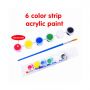 High Quality Non Toxic Water Based Paint 6 Color 3 Ml Acrylic Paint Art Set