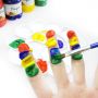 Quality Wonderful Washable Non-toxic Diy Acrylic Finger Paint Set For Kids