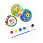 High Quality Non Toxic Water Based Paint 6 Color 3 Ml Acrylic Paint Art Set