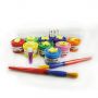 Wholesale 9 Colors artist supplies DIY children drawing art pigment Washable Finger paint set for kids