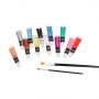 Wholesale New Style Non-toxic 12 Colors High Quality 12ml Acrylic Paint