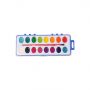 8 vibrant colors washable paint semi-moist watercolor set for kids and students