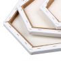 100% Cotton Primed Blank Hexagon Painting Canvas Panel Canvas Frame Set for oil acrylic painting