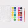 Hot Seller 24 Colors Artists Solid Watercolor Paint Set Watercolor Cake For Kids Painting