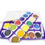 eco-friendly kids watercolor cake 12 colors aquarelle color watercolor palette tray