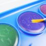 Factory Supplies High Quality Non-toxic Solid Water Color Pan Set With 12 Colors