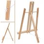5 pack Stretched Canvas Frames 30*40cm 30*30cm 1Wooden easel 40*22cm 100% Cotton Blank Canvas for Craft Painting Drawing