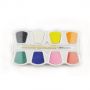 2.8cm acuarelas solid kids palette cake water color paint set