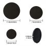 5 Pieces Canvas Frame 20 cm 100% Cotton Black Artist Canvas Stretched Painting