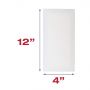 Artist Materials Stretched Canvas 4*12 inch White Cotton Canvas Painting Set for Drawing