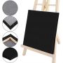 High Quality 9 Pack Different Sizes Black Artist Stretched Canvas Painting Set for Acrylic Painting