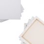 16*20 inch blank stretched canvas pine wood frame art canvas 280g for painting