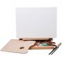 Factory Supply Table Easel Art Craft Painting Display Table Top Easel For Kids