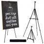 High Quality Aluminum Wrought Iron Easel Lightweight Painting Portable Easel