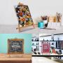 Tabletop Display Stand Artist canvas Easel,Beechwood Tripod for kids Painting Easel artists painting set