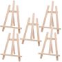 12 inches (about 30.4 cm) high wooden tripod easel tabletop easel painting display set