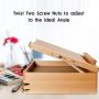 Art Supplies Box Easel Sketch Box Painting Storage Box-Adjustable Design set with Large 2-Drawer