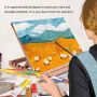 Art Supply Extra Large Adjustable Wood Artist Drawing & Sketching Board 26