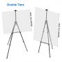 High Quality Aluminum Wrought Iron Easel Lightweight Painting Portable Easel