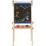 All-in-One Wooden Kid's Art wholesale Easel with Paper Roll and Accessories