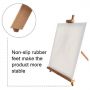 1/2 inch A-Frame Easel Adjustable Beechwood Tripod Display Stand Holds Up to 27