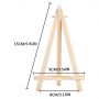 15*8 cm Art Tiny Wooden Stand Easel Display Tabletop Easel Painting for Kids