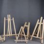 Different specifications wholesale blank pure cotton stretch canvas and easel art supplies set